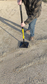 Steel Leveling Garden Tamper with Rubber Grip, 10-in x 10-in I8Y0 - product image 4