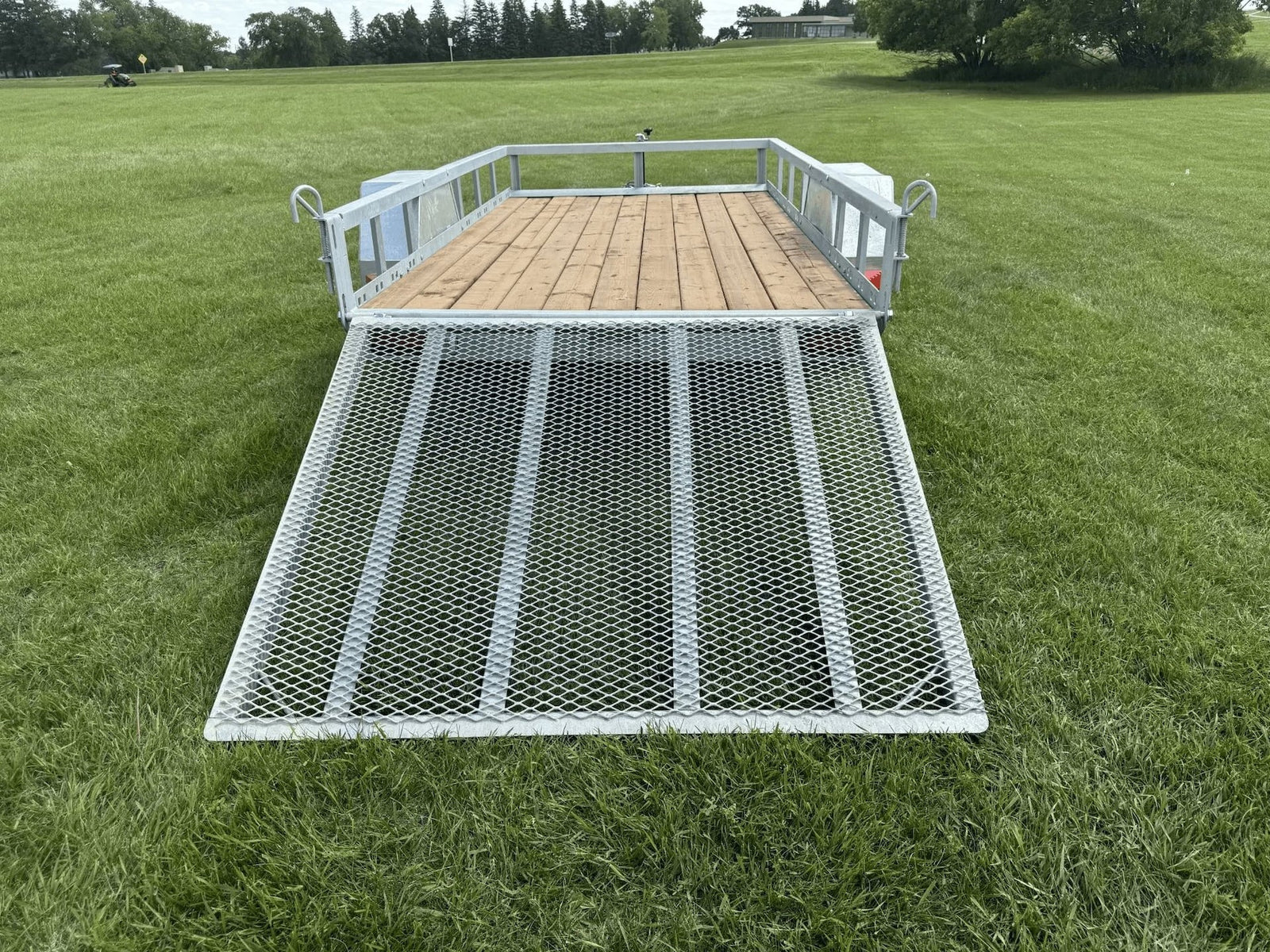 60-in x 10-ft Galvanized Utility Trailer B2M1 - product image 3