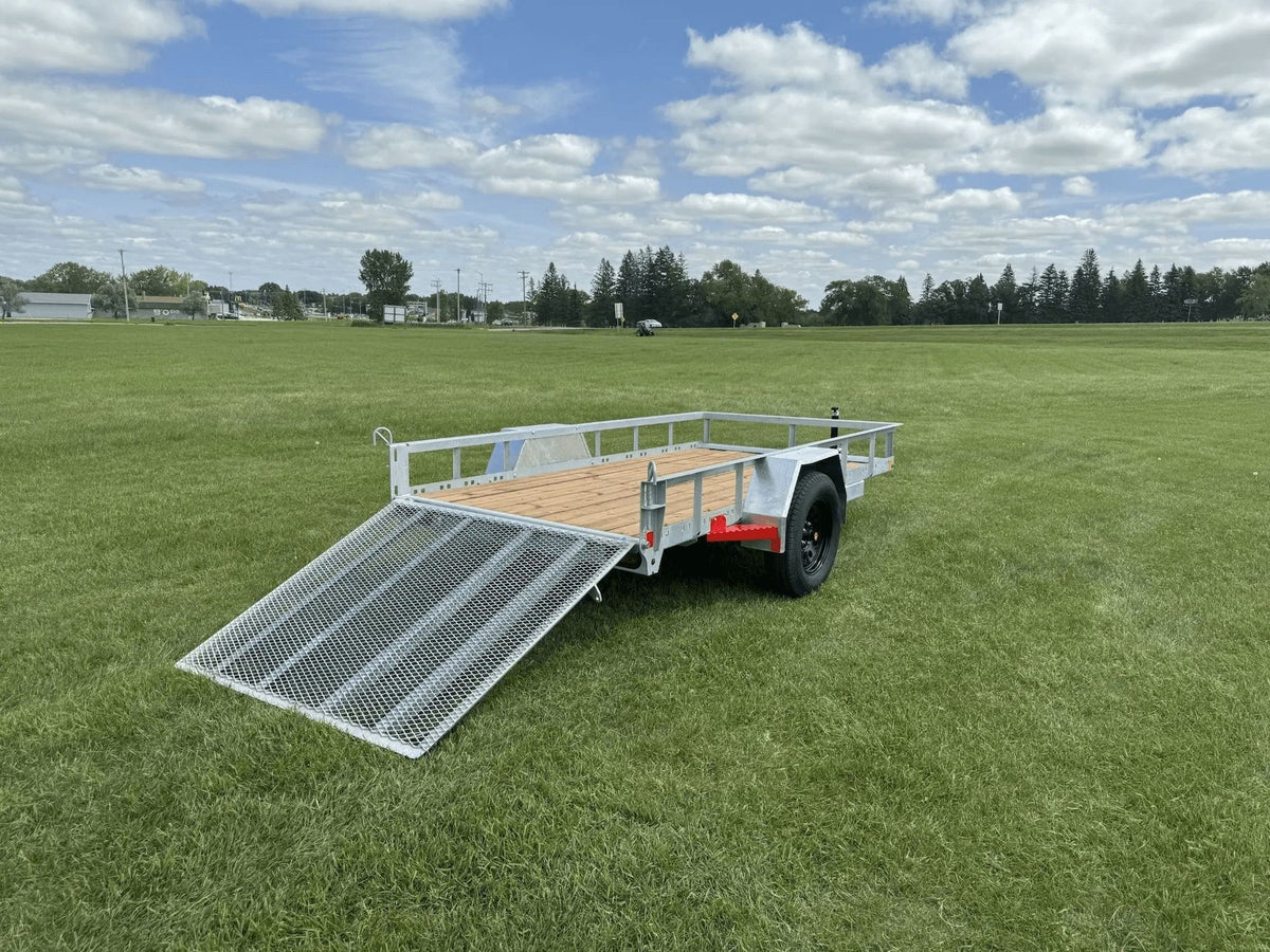 60-in x 10-ft Galvanized Utility Trailer B2M1 - product image 7