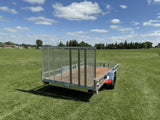 83-in x 14-ft Utility Trailer with Gate & Side ATV Ramps, Galvanized U5E9 - product image 3