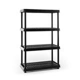 4-Shelf Resin/Plastic Storage Rack/Shelving Unit, 36 x 18 x 54-in D6P1 - product image 1