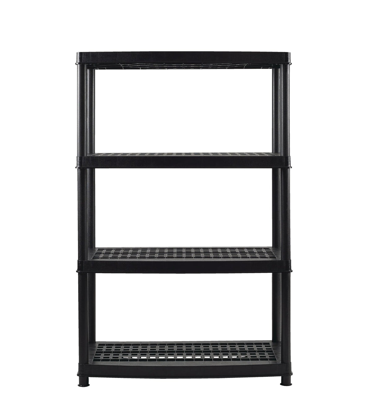 4-Shelf Resin/Plastic Storage Rack/Shelving Unit, 36 x 18 x 54-in D6P1 - product image 2