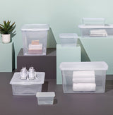 type A Clarity Transparent Storage Box with Lid, 60-L H4T6 - product image 6