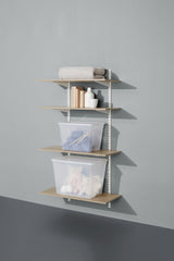 type A Floating Wall Shelf Board, Oak Sonoma Finish, 16 x 35-in Q6K8 - product image 1