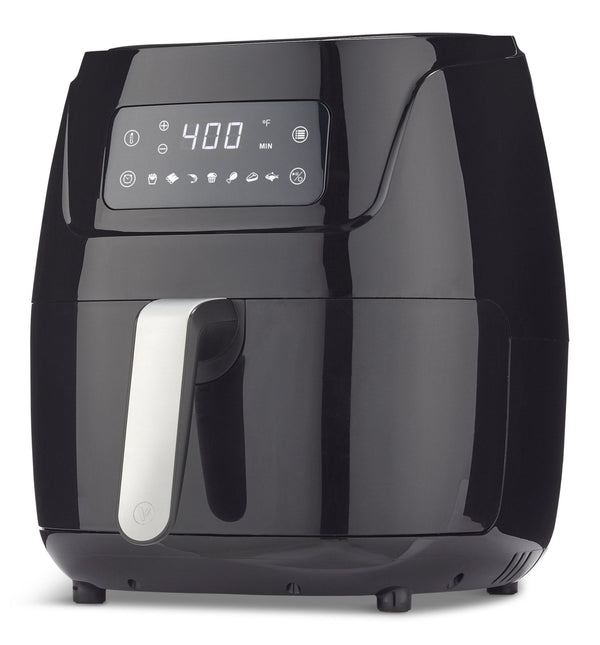 Digital Air Fryer with Non-Stick Basket, 4.6-qt V6C1