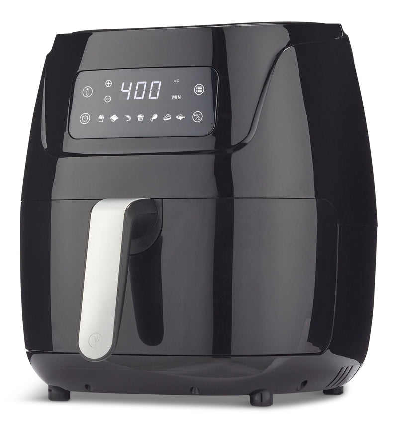 Digital Air Fryer with Non-Stick Basket, 4.6-qt V6C1