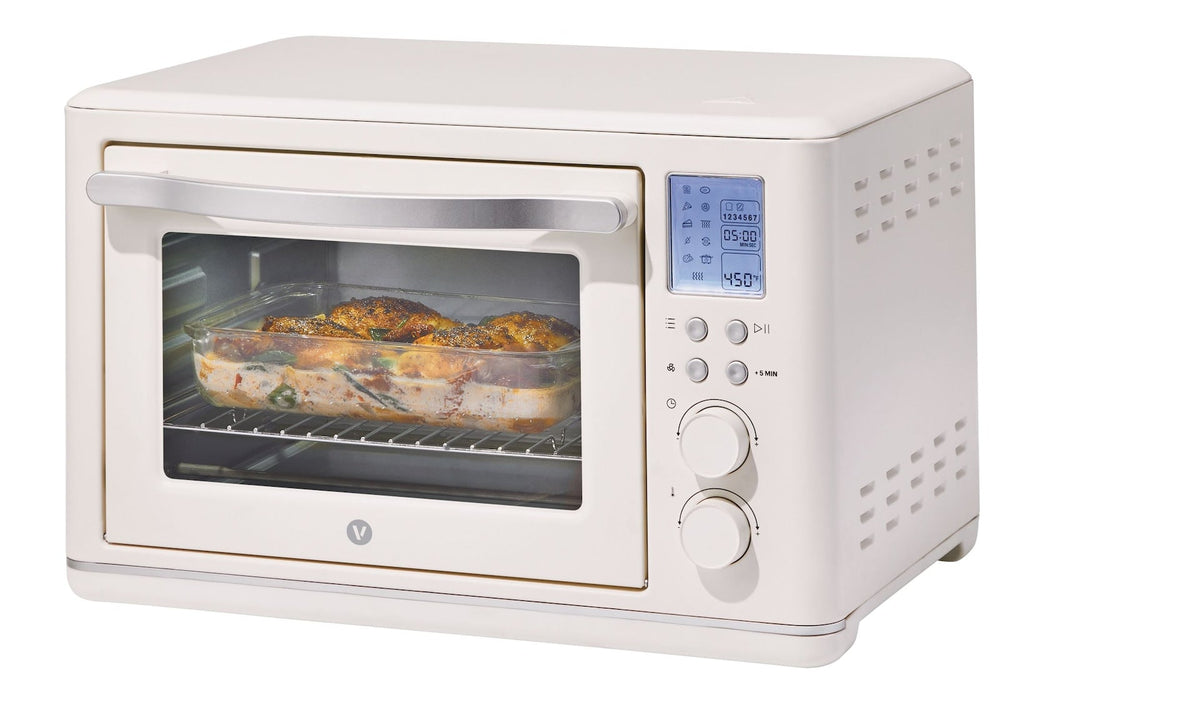 Digital Multi-Functional Air Fryer Toaster Oven with 11 Pre-Set Functions, Shortbread, 6-Slices Z2V4 - product image 2