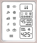 Digital Multi-Functional Air Fryer Toaster Oven with 11 Pre-Set Functions, Shortbread, 6-Slices Z2V4 - product image 6