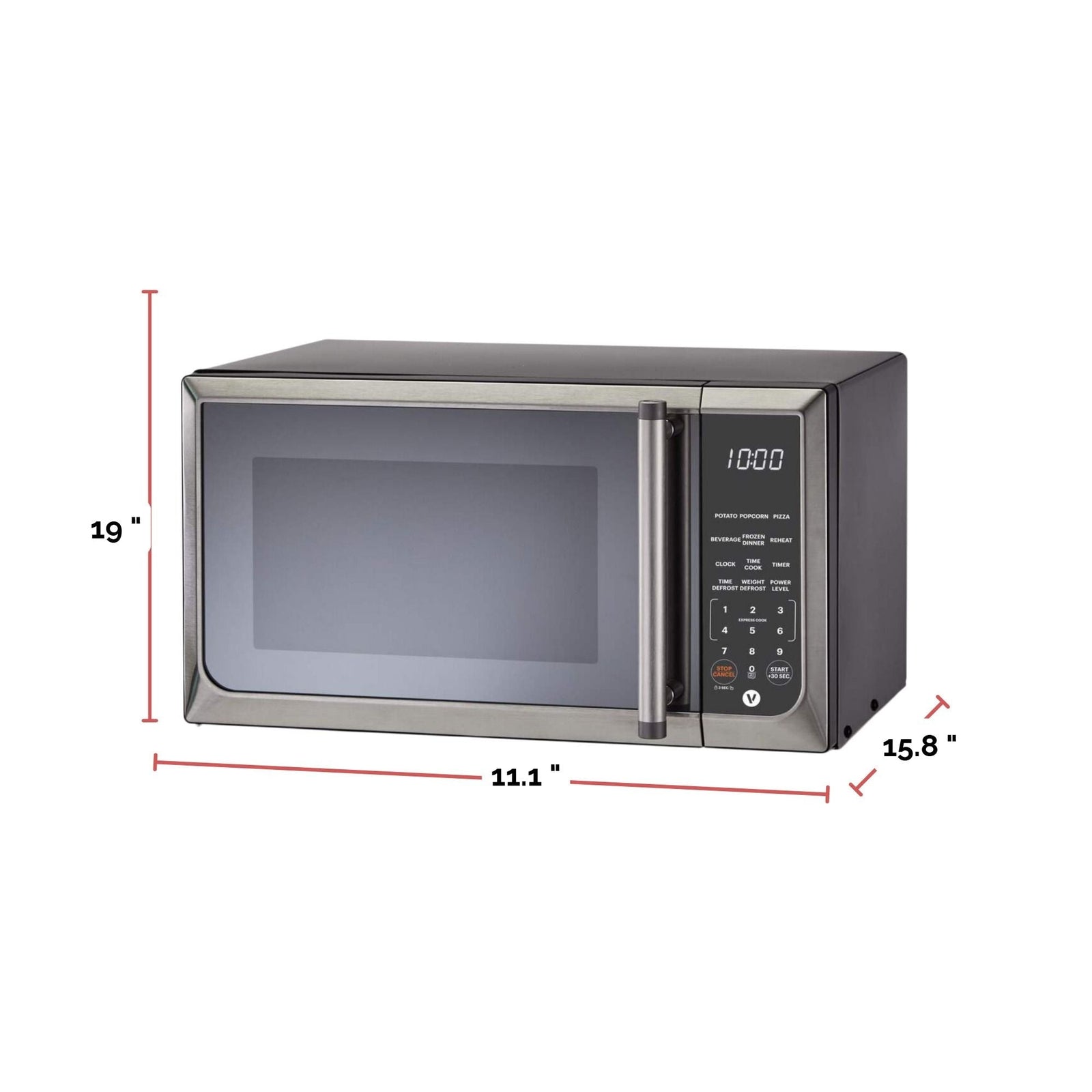 Microwave, Stainless Steel, 0.9-cu-ft F6B1 - product image 7