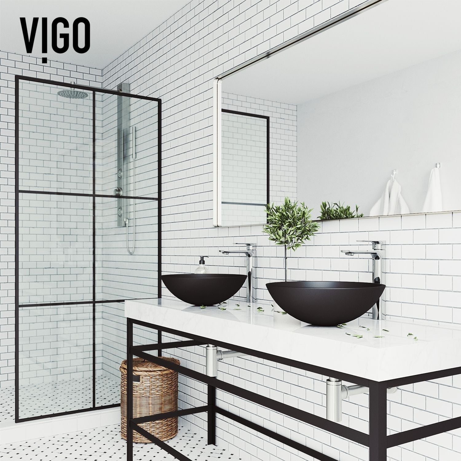 Cavalli MatteShell Round Vessel Bathroom Sink/Basin with Consistent Matte Finish, Black V7J2 - product image 7
