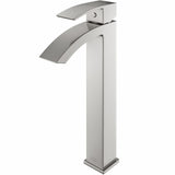 Duris Vessel Single Handle Vessel Sink Bathroom Faucet with Deck Plate, Brushed Nickel S0W8 - product image 2