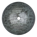 Round Glass Vessel Bathroom Sink/Basin with Deep Bowl, Titanium Y3Q0 - product image 3