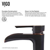 Russet Glass 18-in Red/Brown Bathroom Sink/Basin Set with Niko Faucet and Rectangular Vessel J0D2 - product image 2