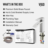 Satro Single Handle Single Hole Bathroom Sink Faucet, WaterSense Certified, Brushed Nickel O9X8 - product image 6