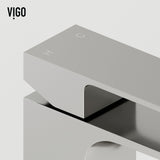 Tarragona Gothic ConcretoStone Grey Bathroom Sink/Basin Set with Dunn Faucet and Rectangular Vessel V2H0 - product image 6