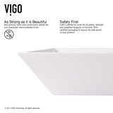 Vinca Matte Stone Vessel Bathroom Sink/Basin with Deep Bowl, White W2A5 - product image 4
