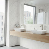 Vinca Matte Stone Vessel Bathroom Sink/Basin with Deep Bowl, White W2A5 - product image 7