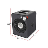 VMHi300 Whole Room Metal Heater with Adjustable Thermostat, Storm Grey V5J9 - product image 4