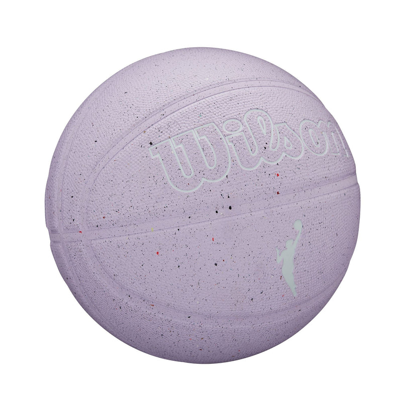 Basketball, Size 6, Rubber, Lavender K0T6