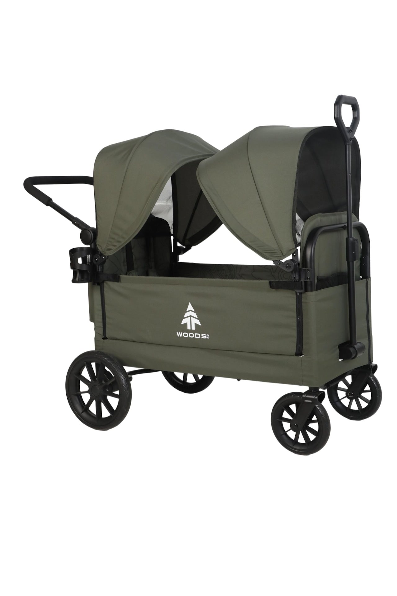 Adjustable Stroller Wagon, Green D9K0 - product image 1