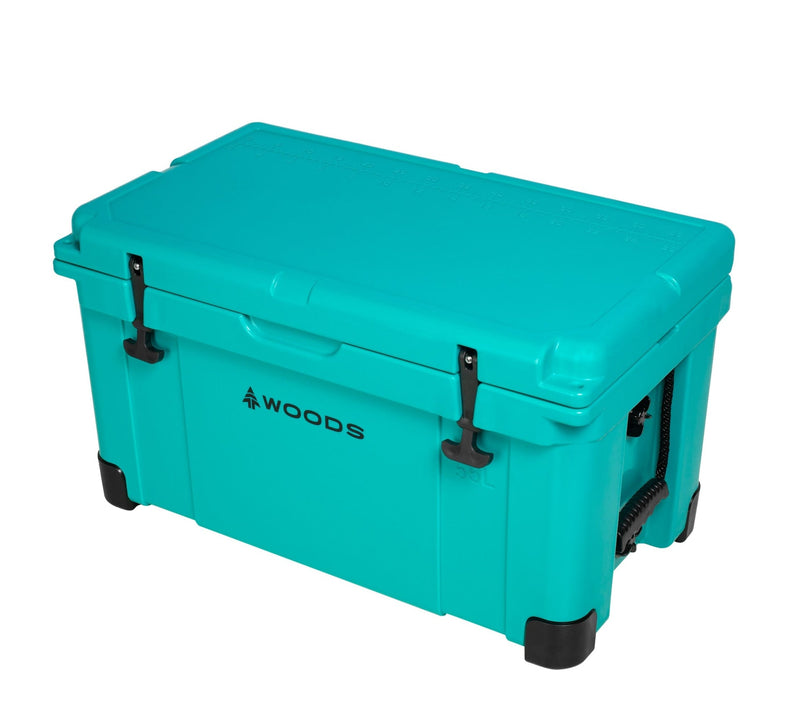 ARCTIC Roto-Moulded Cooler, 55-L, Turquoise Y8N3