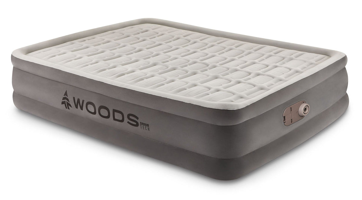 Tritech Double-High Queen Air Mattress with Built-In 120V Pump T0M3 - product image 1