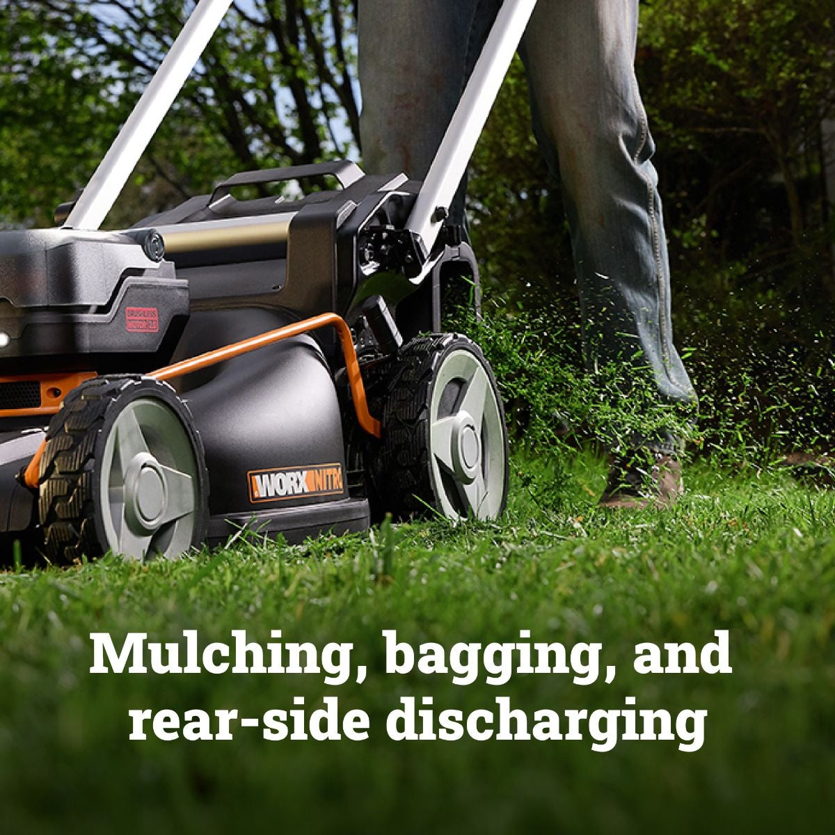 40V Nitro PowerShare 3-in-1 Self-Propelled 21-in Lawn Mower G9M7 - product image 8