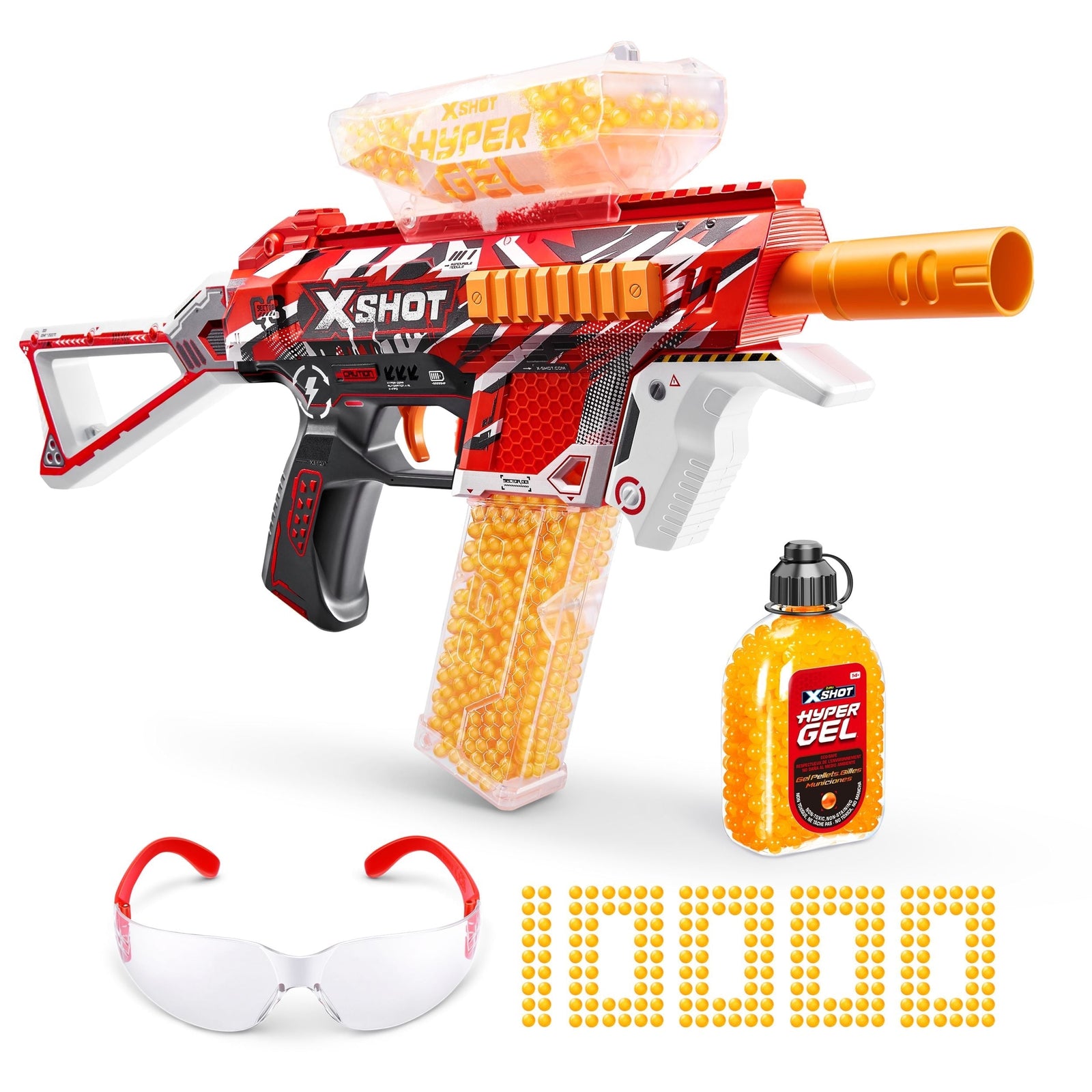 Hyper Gel Trace Fire Blaster with 10,000 Gel Pellets A7G0 - product image 1