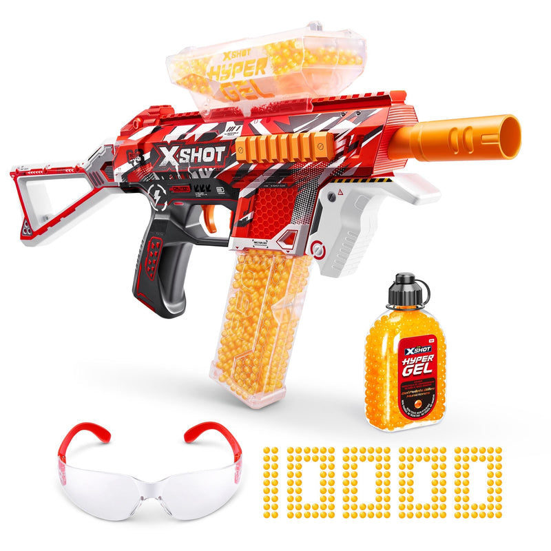 Hyper Gel Trace Fire Blaster with 10,000 Gel Pellets A7G0