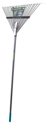 24-Tine Metal Leaf Rake with Fibreglass Shaft, 24-in C1A7 - product image 3