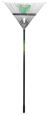 24-Tine Metal Leaf Rake with Fibreglass Shaft, 24-in C1A7 - product image 4