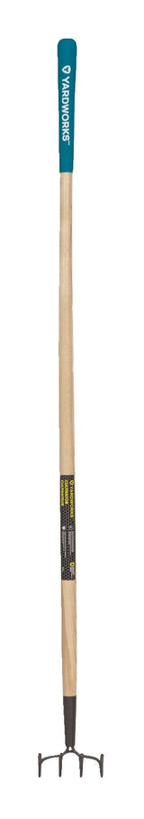 Steel 4-Tine Cultivator, 57-in Wooden Shaft B0N3 - product image 1