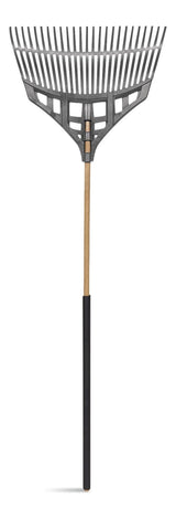 Ultra-Light Leaf Rake with Hardwood Shaft, 24-in S4X5 - product image 1