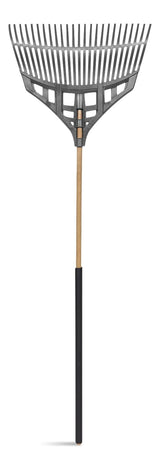 Ultra-Light Leaf Rake with Hardwood Shaft, 24-in S4X5 - product image 2