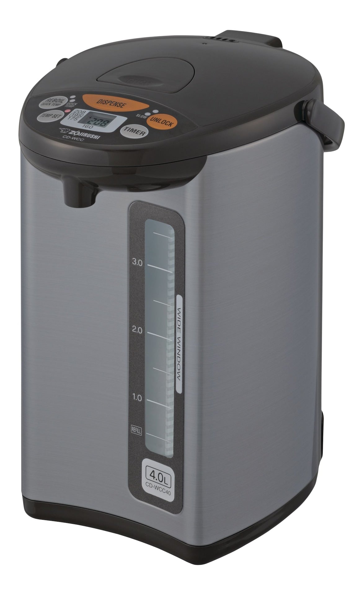 Electric Hot Water Boiler, Warmer & Dispenser, Black/Stainless Steel, 4-L A9U9 - product image 2