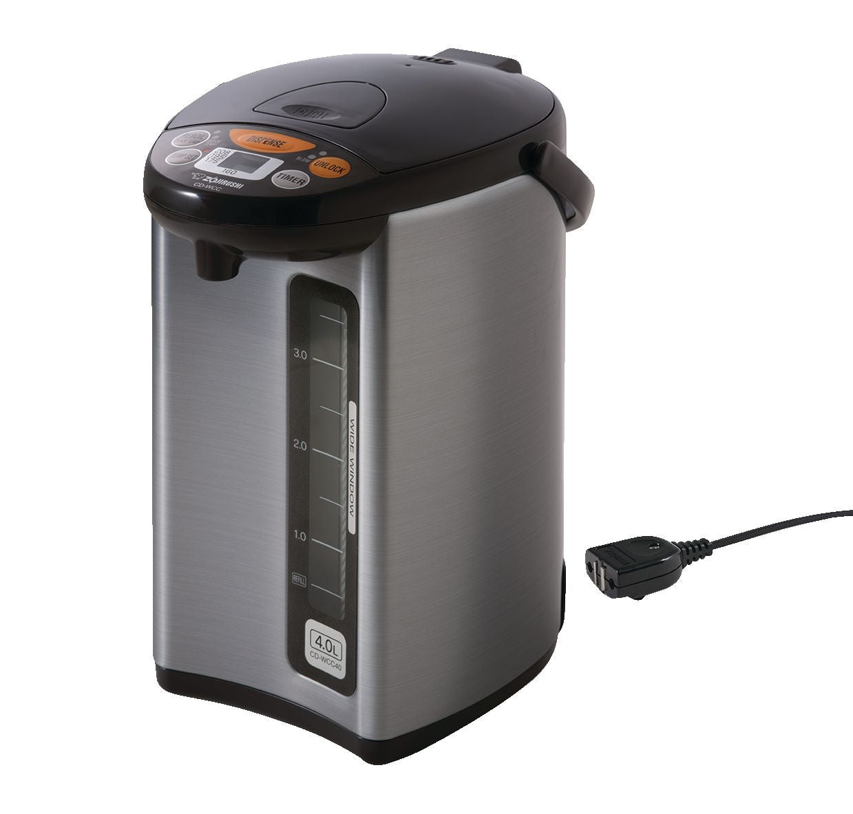 Electric Hot Water Boiler, Warmer & Dispenser, Black/Stainless Steel, 4-L A9U9 - product image 3