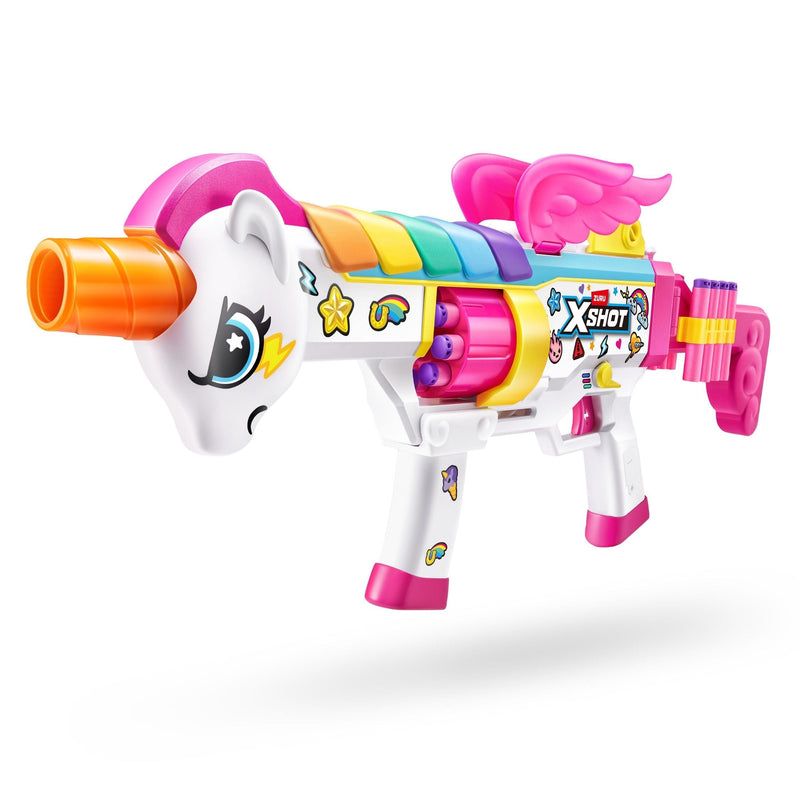 X-Shot Big Rizz Blastercorn Foam Dart Toy Blaster with 24 Darts B2A3