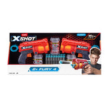 X-Shot Excel-Fury Foam Dart Blaster, Includes 16 Darts, 2-pk, Ages 8+ L8F0 - product image 1